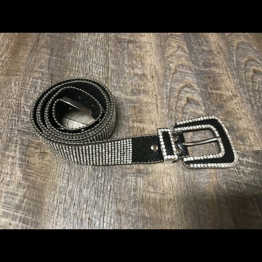 Blinged out belt